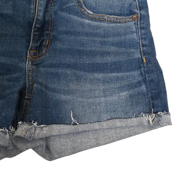 American Eagle Women's 6 Hi-Rise Shortie Denim Jean Shorts - Picture 5 of 10